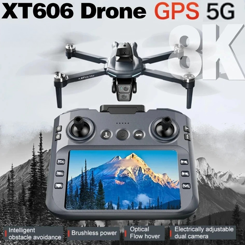 Drone Camera Professional - طائرة بدون طيار XT606 الأصلية الاحترافية