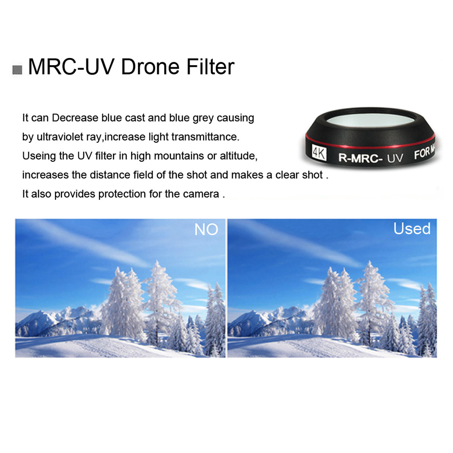مرشح طائرة بدون طيار لمافيك بر - مراجعة Drone Camera Professional وسعره