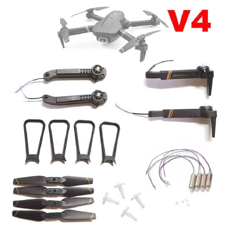 4D-V4 واي فاي FPV RC الطائرة ب - مراجعة Eachine Drone E010 وسعره