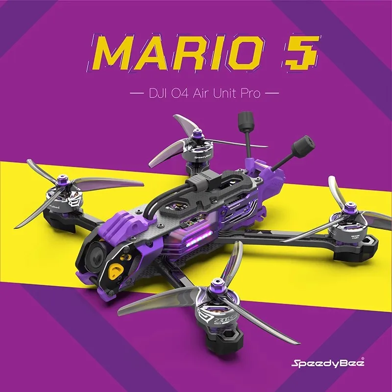 طائرة بدون طيار SpeedyBee Mari - مراجعة Drone Camera 4K وسعره