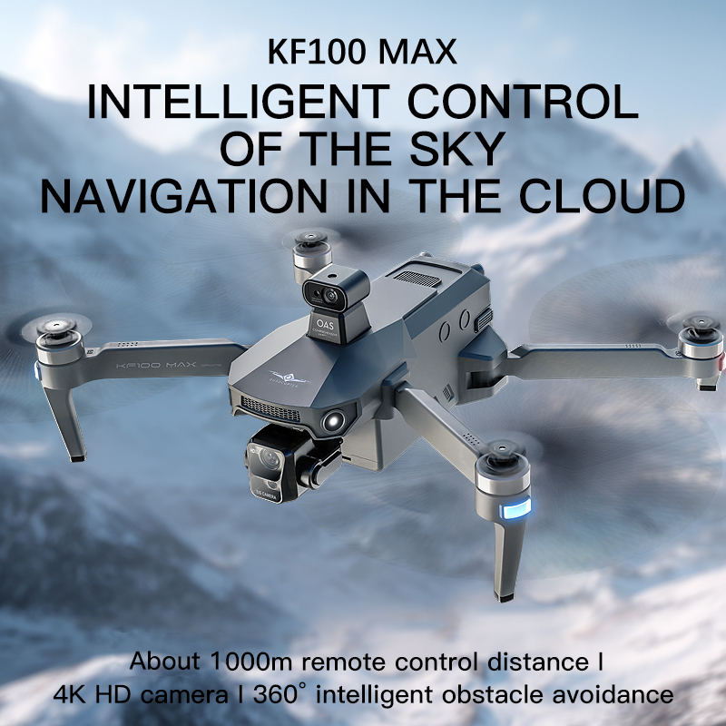 KF100 MAX GPS الطائرة بدون طيا - مراجعة Drone Camera 4K وسعره