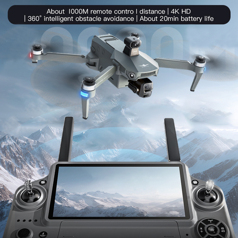 KF100 MAX GPS الطائرة بدون طيا - مراجعة Drone Camera 4K وسعره