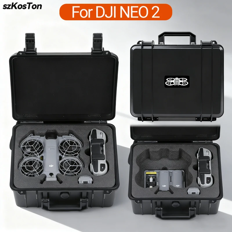 صندوق أمان محمول لـ DJI NEO 2  - مراجعة Drone Camera Case وسعره