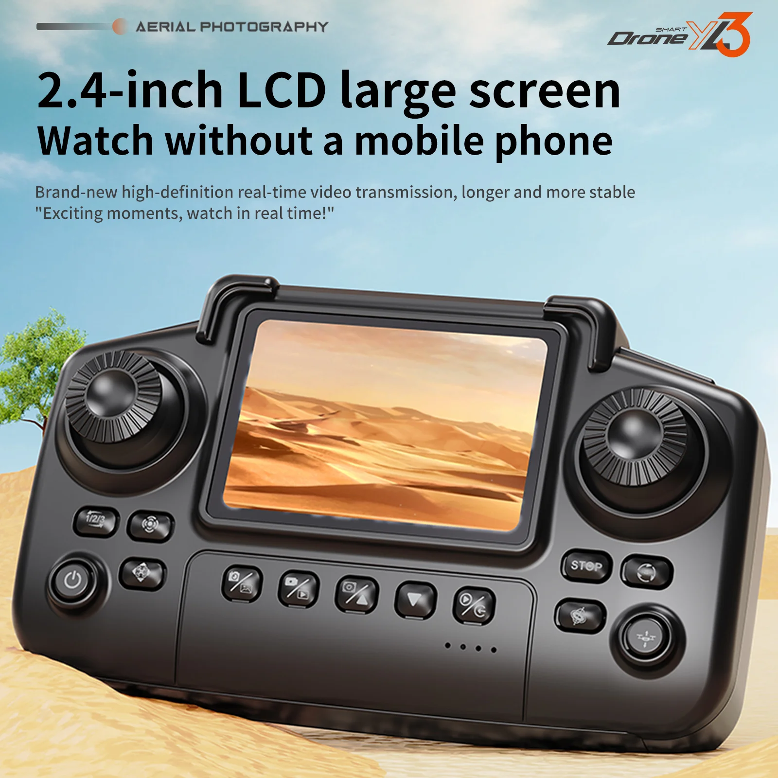 طائرة بدون طيار قابلة للطي YL3 - مراجعة Drone Camera Hd وسعره