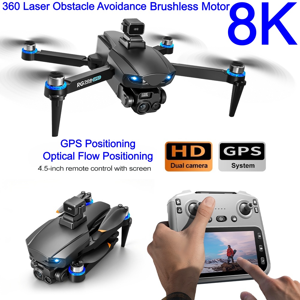 طائرة بدون طيار جديدة 8K مع كا - مراجعة Drone Camera 4K وسعره