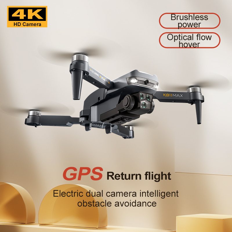 طائرة بدون طيار K811MAX بدون ف - مراجعة Drone Camera Hd وسعره